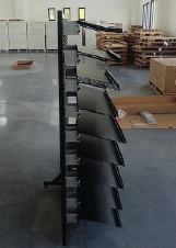 Retail Storage Rack 9 Tiers Commercial Display Stands Easy Assembly