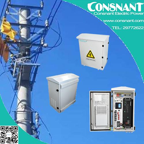 230VAC lithium battery Suspended outdoor UPS Solar System with alarm function