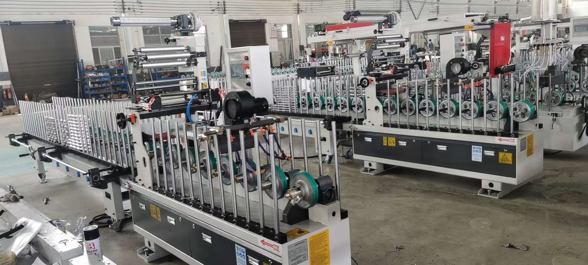 Profile Wrapping and Pressing Machine with Laser Positioning & Dust Extraction, CE Certified