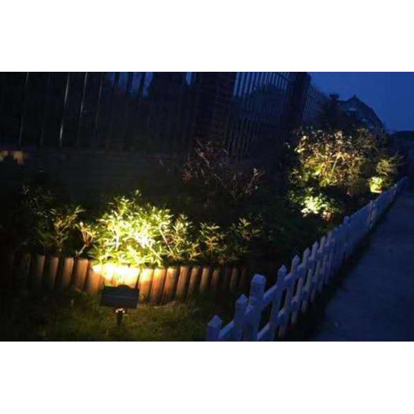5w solar lights garden pond spotlights,ip65 solar spotlight waterproof,led solar garden spotlight outdoor color