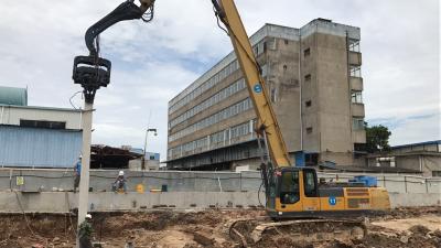 Fast Construction Speed Concrete Pile Driver Wide Range Of Working Geology