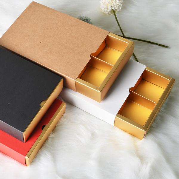 Customizable Dessert And Baking Paper Boxes Gold Card Silver Card Black Card And Kraft Paper Option
