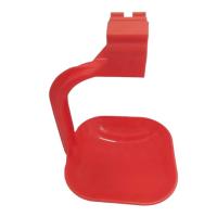 Copos de gotejamento de água para bebedouro de mamilo de frango quadrado para equipamentos de aves
