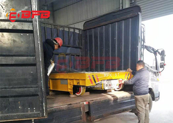 тележка переноса рельса стального заготовки 12T двигателя дизеля 20m/Min