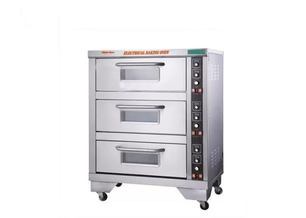 Digital Temperature Controller 650mm 67kg Industrial Bakery Oven