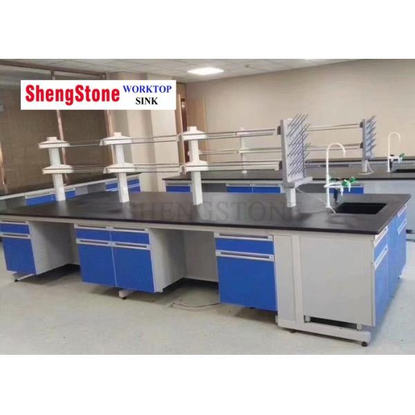 Подгонянные Countertops эпоксидной смолы лаборатории ровные с сильной химической устойчивостью