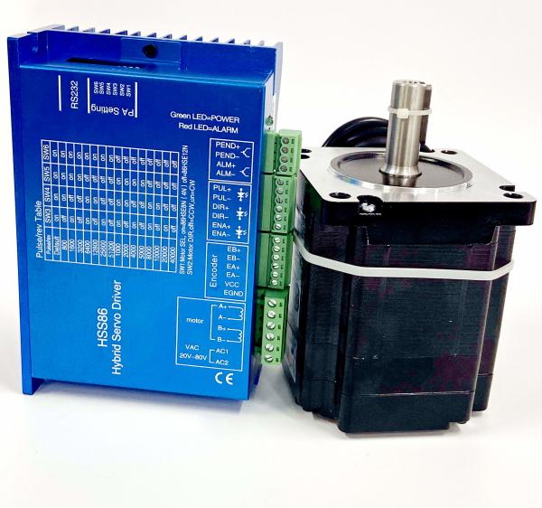 12NM fecharam o motor deslizante de laço para o preto da máquina 6A 6.5mH do Cnc e azul