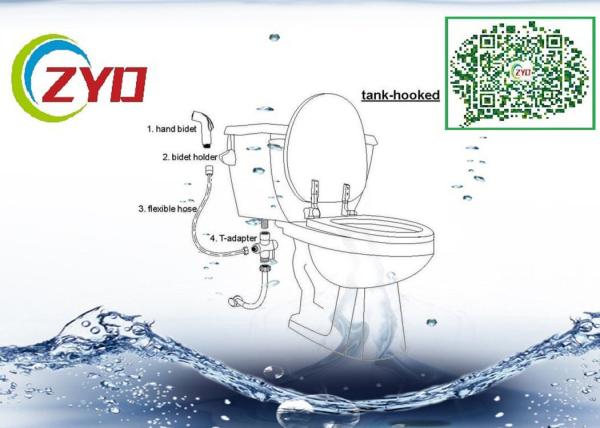 M1/2-M1/2-F3/4 Shower Room Accessory Brass Chrome Plated Three Way T-adapter Toilet Bidet Water Diverter Valve