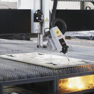 Power Laser Cutting Machine For High Bevel Cutting On 24000mm Workbench
