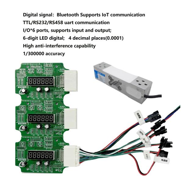 High Precision 1/300000 Accuracy Digital Signal Amplifier for Smart Small Appliances Pressure Transmitter LED Display Type