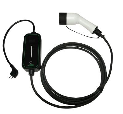16A 3.5Kw Type 2 Portable DC EV Charger With Screen Adjustable