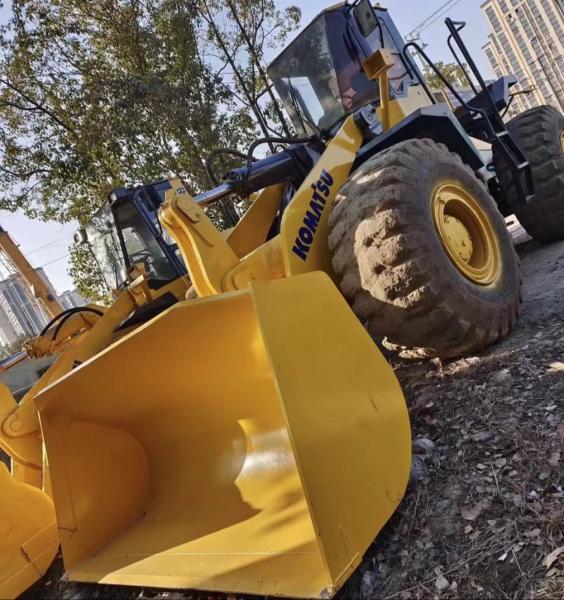 WA 470 Komatsu Usado Front End Carregador Usado Carregadores de Roda Potentes