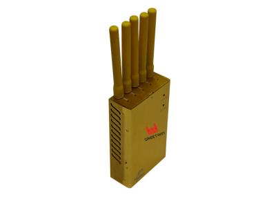 do jammer completo da frequência de GPS do telefone celular das faixas de 2G 3G 4G botões selecionáveis