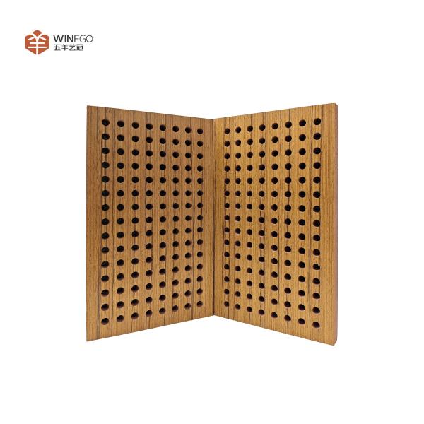 Eco-Friendly Perforated Acoustic Panel For Conference Room Sound Control