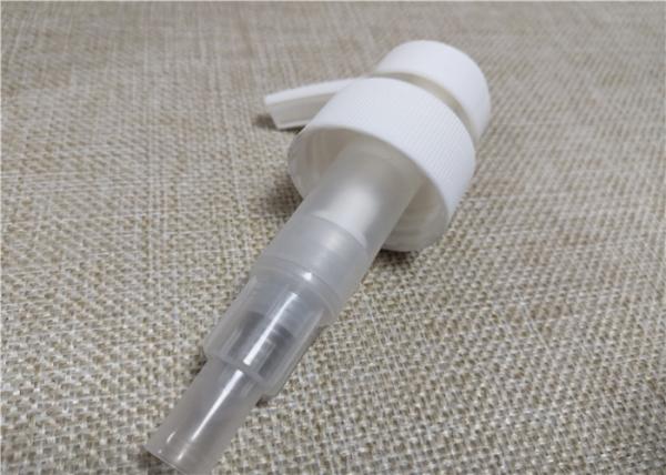 Reusable Liquid Soap Dispenser Pump , Pure White Plastic Pump Dispenser
