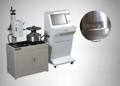 Máquina de gravação de metal rotativa plana 220 V com sistema de impressão automática