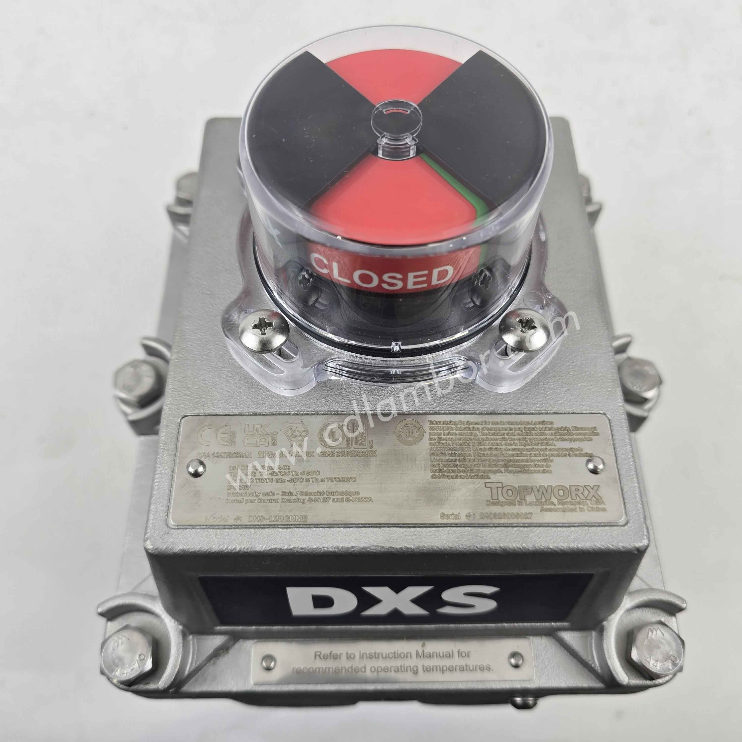 TOPWORX DXS Series Stainless Steel Limit Switches DXS-L20GNMB 