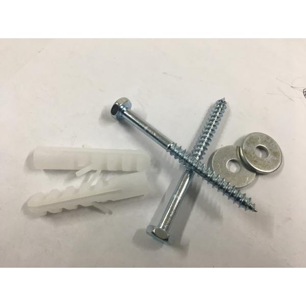 304 Stainless Steel Toilet Mounting Hardware Corrosion Resistance For Hang Basin Fittings