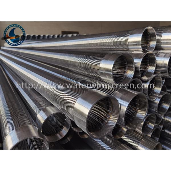 Grade 304 Stainless Steel V Shaped 219mm Wedge Wire Screen Pipe All Welded