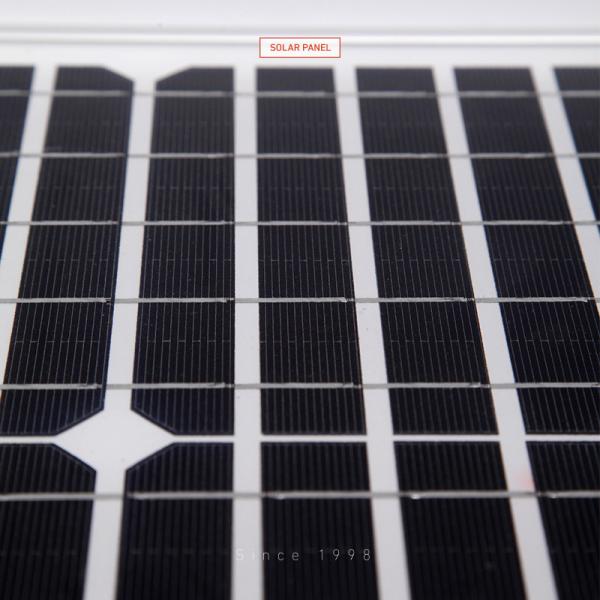20W PERC Monocrystalline Solar Panel 435x350x25x20MM com pilha
