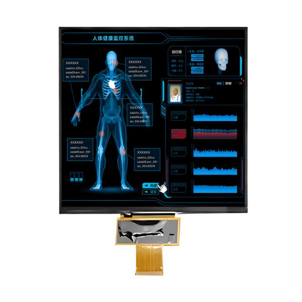 7.6 дюймовый квадратный TFT LCD дисплей 800x800 пикселей 1000 нитов Яркость Интерфейс MIPI