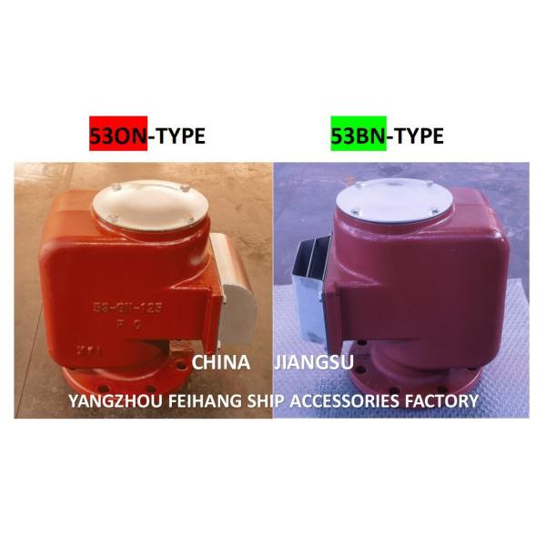Float Disc Type Oil Tank Air Pipe Head SUS316L Breathable Cap 53ON-125A