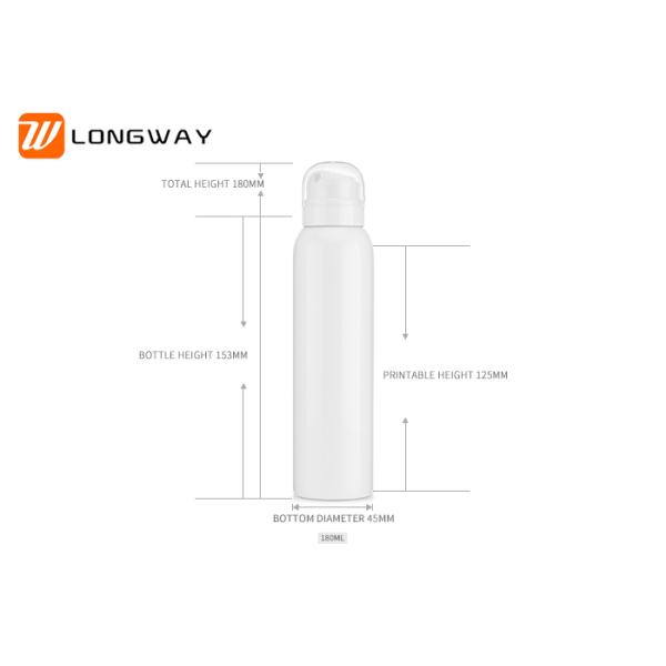 Plastic Cosmetic Liquid Toner Bottle with Spray Dispenser Hand Atomizer for Facial Toner Packaging