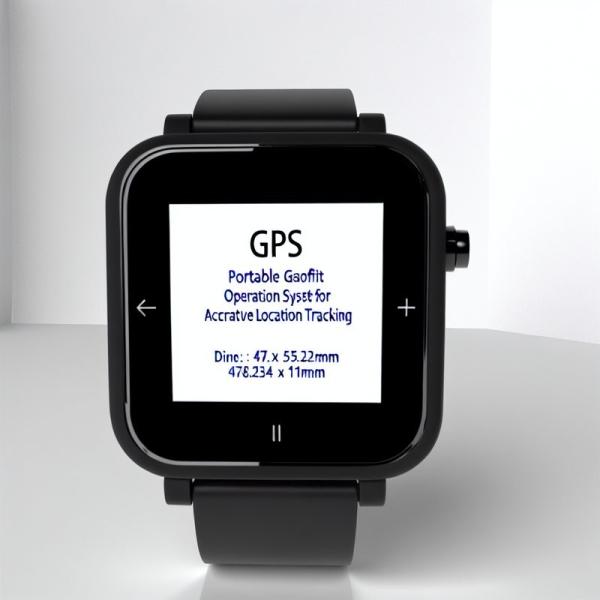 Portable GPS Smartwatch Gaofit Operation System for Accurate Location Tracking