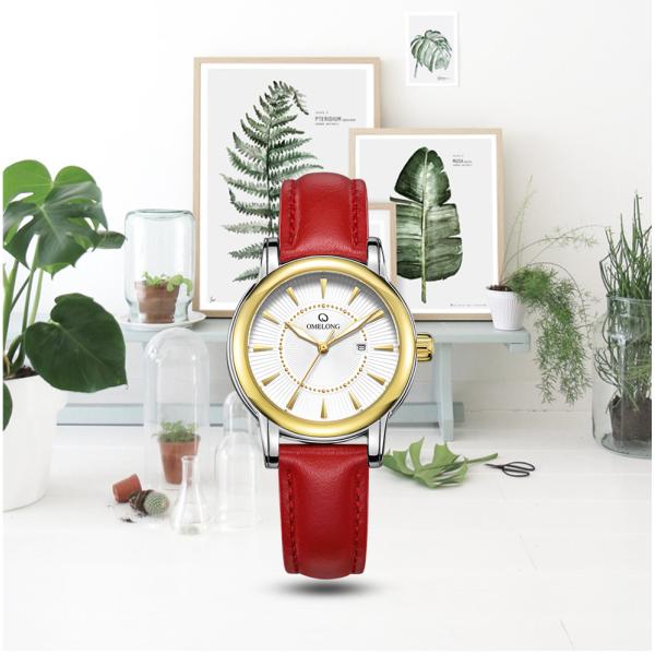 Нержавеющая сталь цветов дозора кварца женщин моды множественная сделать 30mm водостойким