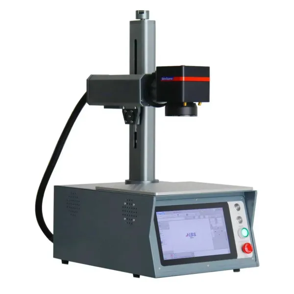 Mini Tabletop Fiber Laser Engraving Equipment in Production Line