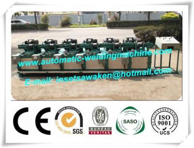 High Efficiency Pipe Shot Blasting Machine , Simple Tube Polishing Machine