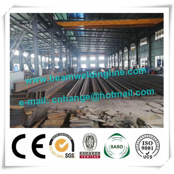 Light Steel Construction H Beam Welding Line 380v 50hz