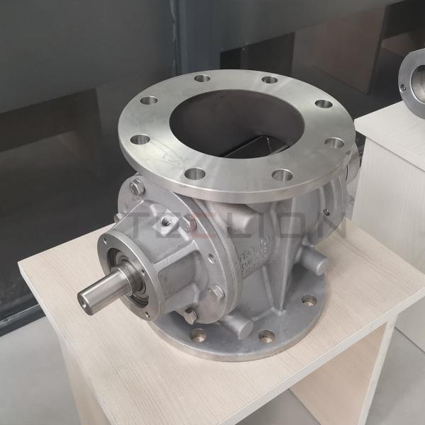 Alimentateur rotatif de serrure d'air en acier inoxydable ou en acier au carbone OEM pour système de transport pneumatique
