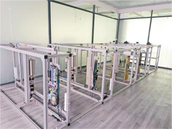 CE одобренный Сдвижной барьер ворота поворотник Интеллектуальный электрический вход 30 человек / мин