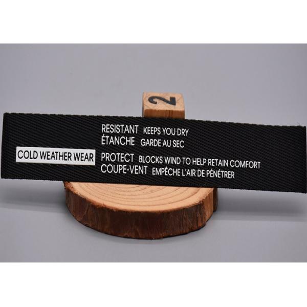 Одежды используют ремни Webbing полиэстера напечатанные с белым логотипом силикона