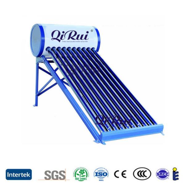 Material interior de aço inoxidável 50L-500L Caldeira de água sem pressão de energia solar para banho