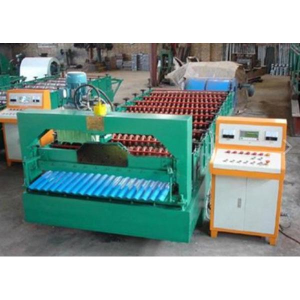 3.8T Metal Roof Forming Machine With PLC Frequency Conversion Control System