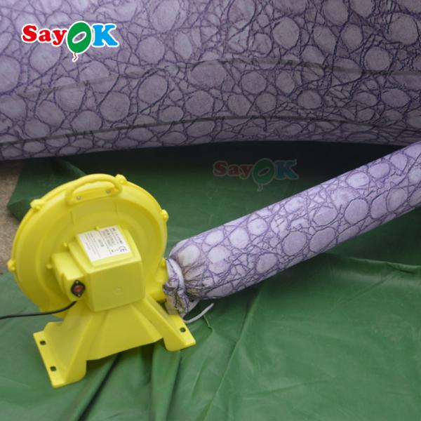 Evento Oxford Cloth Inflatable Cartoon Inflatable Natal Dinossauro Modelo de publicidade