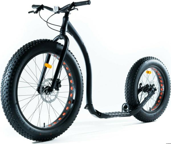 Black 20 Electric Foot Scooter For Adults 700C Wheel
