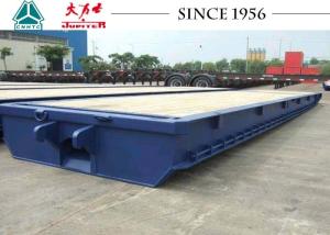 Heavy Duty 50 Tons Roro Mafi Trailer For Ship Company