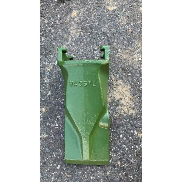 Dientes de cuchara para trabajo pesado V43, compatibles con excavadoras CAT E330/E336, Hitachi ZX350, dientes de pala resistentes al desgaste de acero aleadoV43RC、V43SYL、V43PN、V43SDX、V43ARH