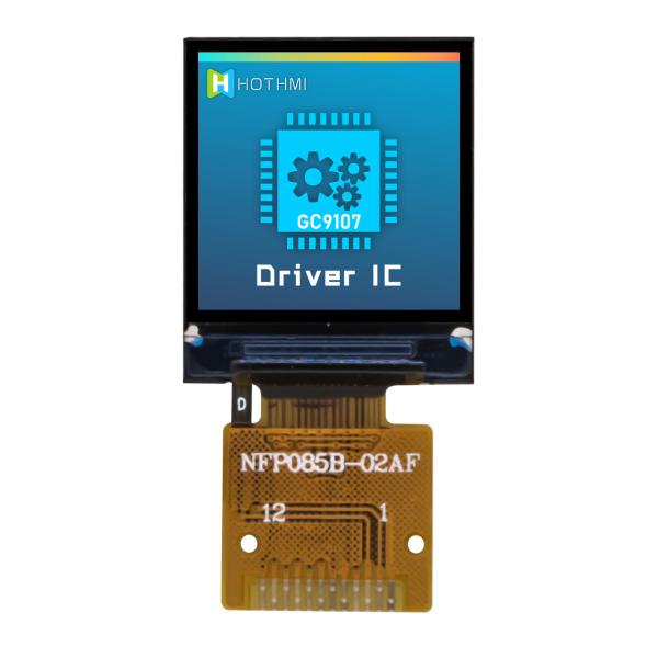 0.85 Inch TFT LCD Display | 128x128 SPI Interface With GC9107