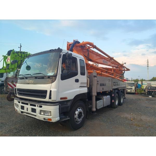 2011 Zoomlion Renova 38m Camión Montado Concreto Bomba Camión Totalmente Hidráulico