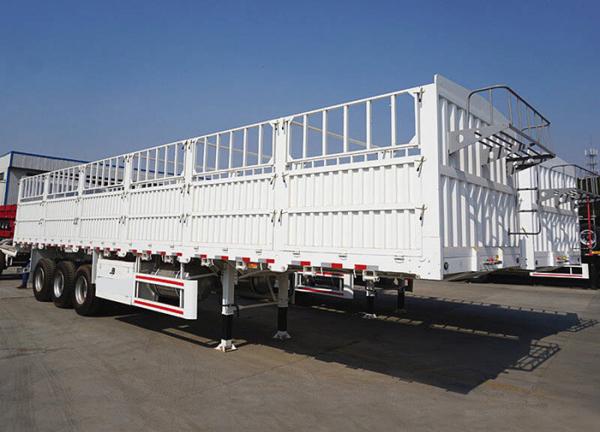 Heavy Duty Fence Trailer Cargo Transport Semi-Trailer With 60t-70t Load Capacity