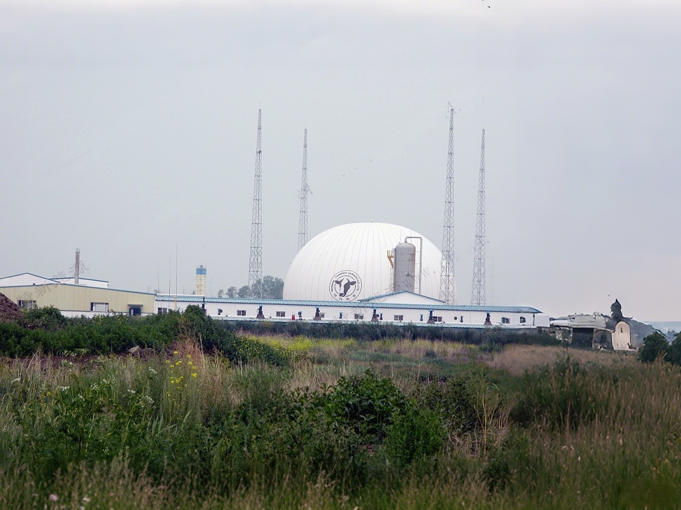 Double Membrane Biogas Holder