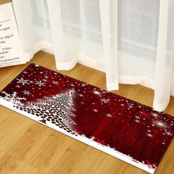 Christmas Tree Bathroom Non Slip Mat Living Room Kitchen Sofa Floor Carpet