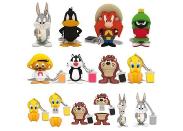 USB 2.0 Cartoon USB Flash Pen Drive Data Storage Memory 4GB - 32GB Logo Printed