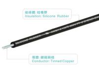 Eletrodomésticos UL3515 Fios de borracha de silicone 600v 200C 24AWG UAV leve cabo flexível