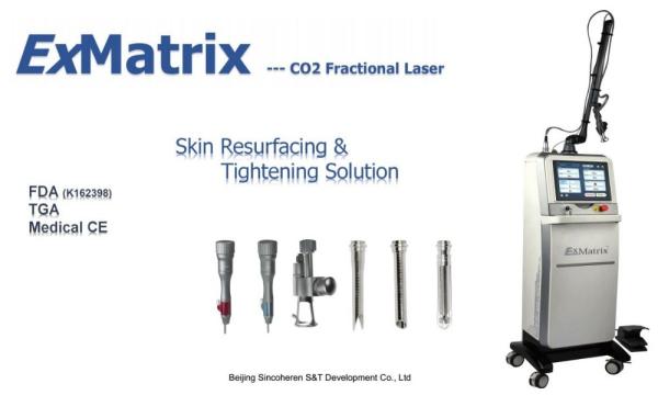 máquina fracionária 10.6μM 30W da remoção da cicatriz do laser do CO2 10600nm