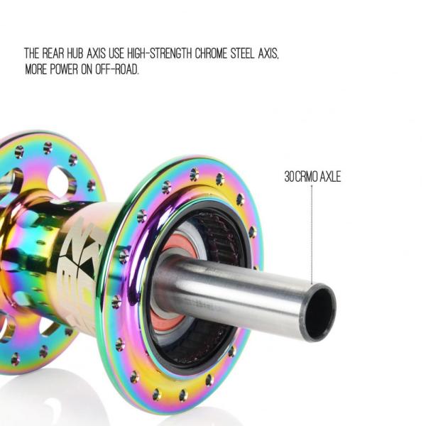 Front Position 32 Holes 4 Bearings Koozer XM490PRO Bicycle Hub for Mountain Road Bikes